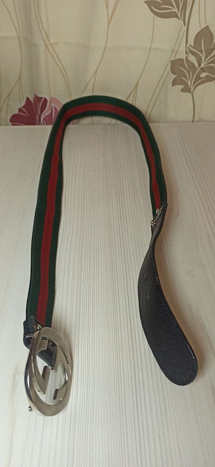 Ремень Gucci в идеальном состоянии. Шахтерск - изображение 5