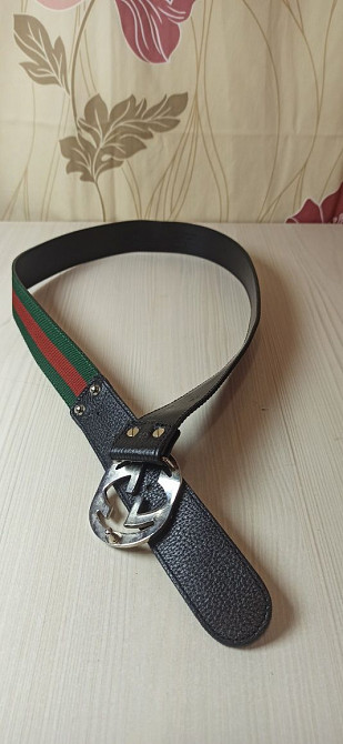 Ремень Gucci в идеальном состоянии. Шахтерск - изображение 4