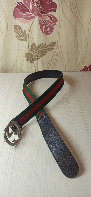 Ремень Gucci в идеальном состоянии. Шахтерск - изображение 3