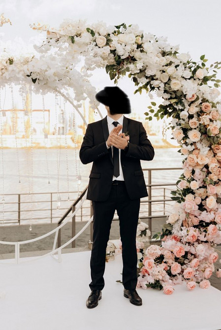 Костюм свадебный костюм смокинг весільний костюм пиджак брюки штаны Макеевка - изображение 1