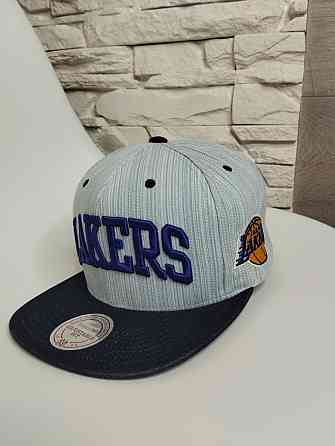 Оригінальна кепка бейсболка Lakers Los Angeles Mitchell Ness NBA Кировское