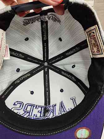 Оригінальна кепка бейсболка Lakers Los Angeles Mitchell Ness NBA Кировское