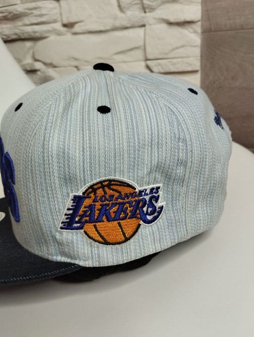 Оригінальна кепка бейсболка Lakers Los Angeles Mitchell Ness NBA Кировское - изображение 2