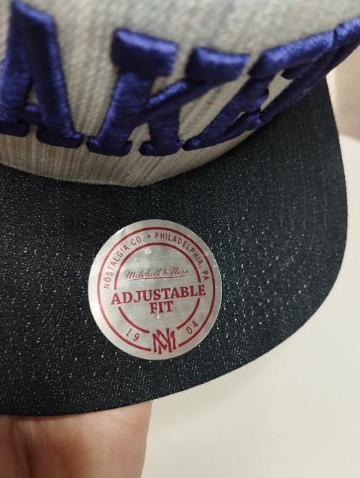 Оригінальна кепка бейсболка Lakers Los Angeles Mitchell Ness NBA Кировское - изображение 7