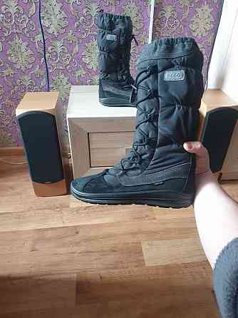 Зимние женские сапоги Ecco GoreTex 40р. Оригинал 100% Димитров
