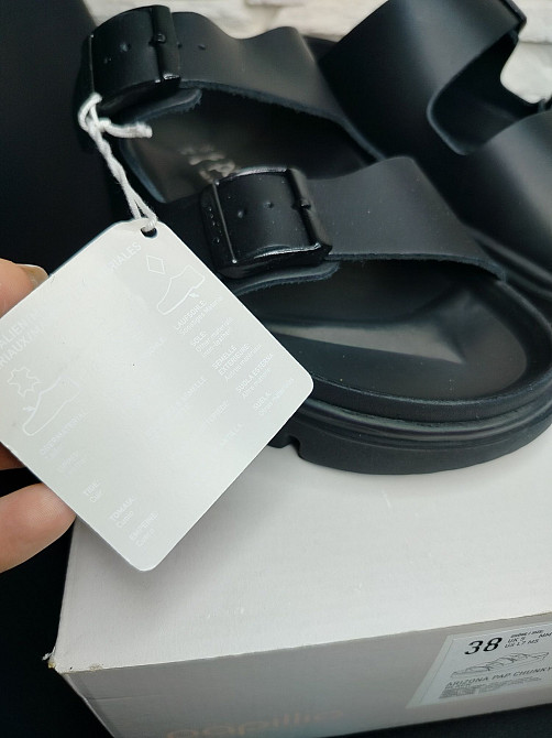 Оригинальные кожаные шлепанцы Birkenstock Papillio Биркенштоки 38/40р. Зуевка - изображение 7