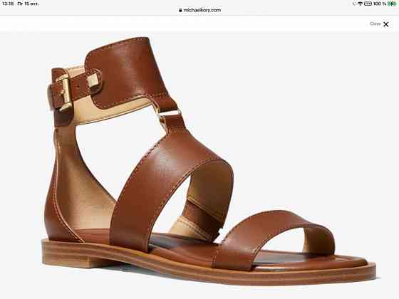Кожаные босоножки Michael Kors, кожаные босоножки Горловка