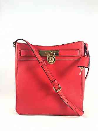 Жіноча оригінальна сумка Michael Kors Hamilton Traveler NS D.Sangria Мариуполь