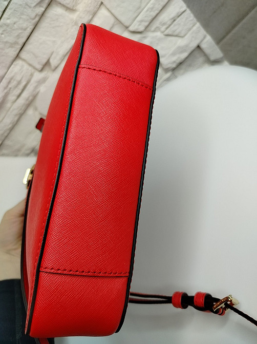 Жіноча оригінальна сумка Michael Kors Hamilton Traveler NS D.Sangria Мариуполь - изображение 8