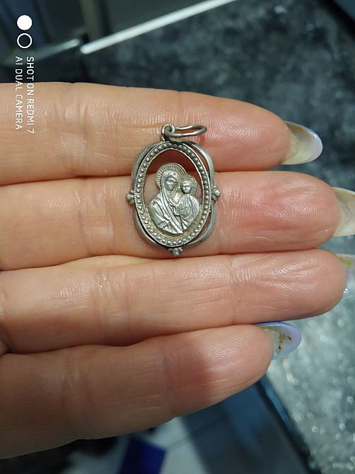 Продам серебряную ладанку Мариуполь - изображение 1