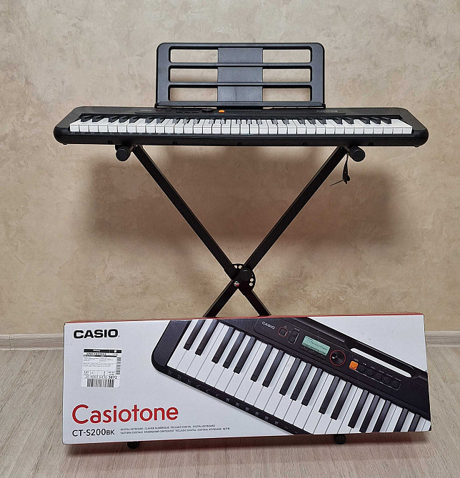 Синтезатор Casio CT-S200 Black (CT-S200BKC7)! + ПОДАРУНКИ. Торез - изображение 3
