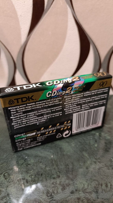 Аудио кассета TDK CDING 2 новая Дебальцево - изображение 3