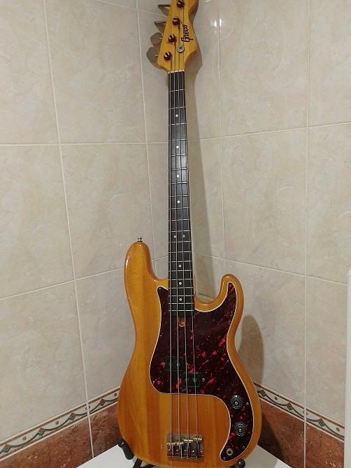 Бас гитара Greco Precision Bass  Natural Japan 74 Иловайск - изображение 2