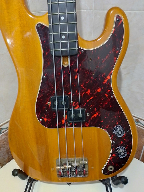 Бас гитара Greco Precision Bass  Natural Japan 74 Иловайск - изображение 1