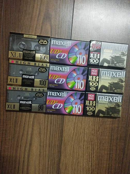 Аудіо касети Maxell UD Енакиево - изображение 1