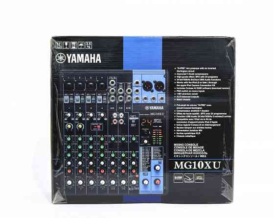 Микшерный пульт Yamaha MG10XU USB с процессором SPX-эффектов Донецк