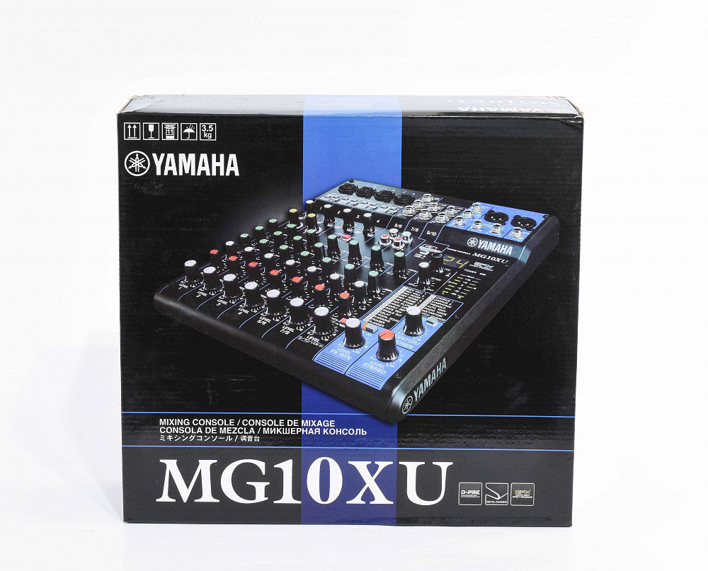 Микшерный пульт Yamaha MG10XU USB с процессором SPX-эффектов Донецк - изображение 1