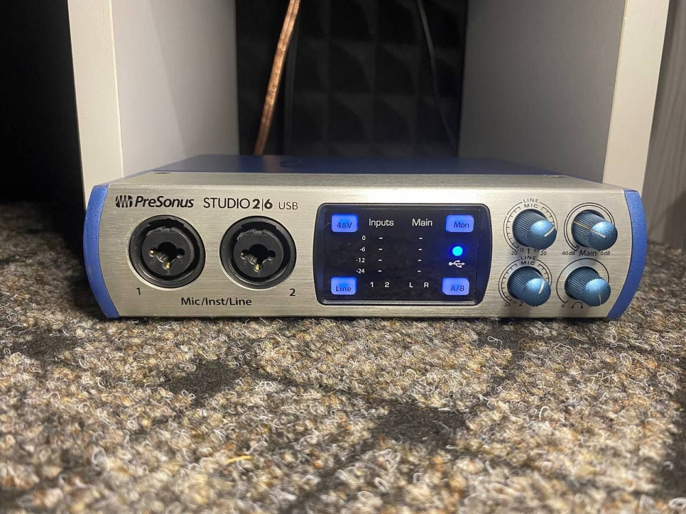 Аудіоінтерфейс Presonus studio 26 usb, звукова карта Димитров - изображение 1