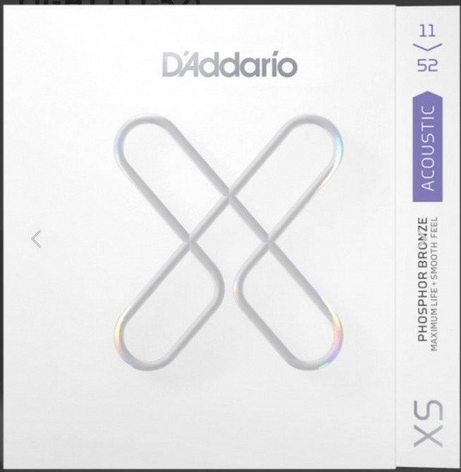 Струны для акустической гитары D'Addario XSAPB1152 Phosphor Bronze Димитров - изображение 1