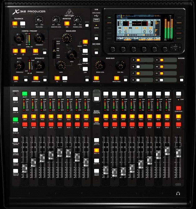 Behringer XENYX 802/1002B/X1222USB/WING/X32 COMPACT/X32 PRODUCER Горловка - изображение 3