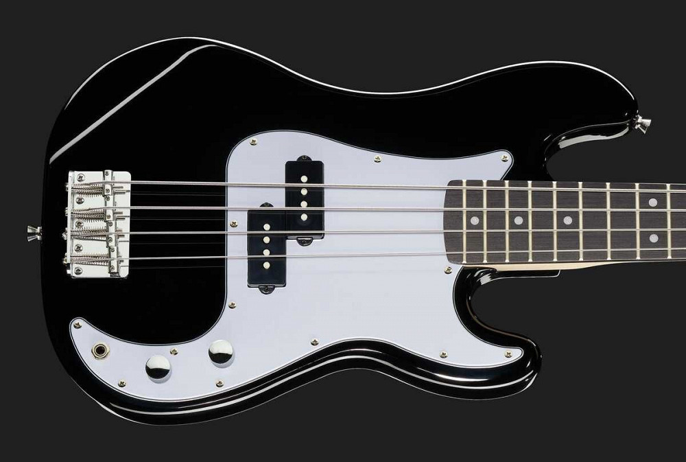 Нова бас гітара Harley Benton PB-Shorty BK Standard Series Иловайск - изображение 1