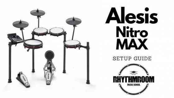 Электронная ударная установка ALESIS NITRO MAX KIT новые в наличии Старобешево