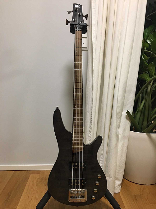 Ibanez SRX-590 Индонезия 2007 Н-Н (2хPFR-N4/B4), EQB-II DX +чехол Gewa Мариуполь - изображение 1