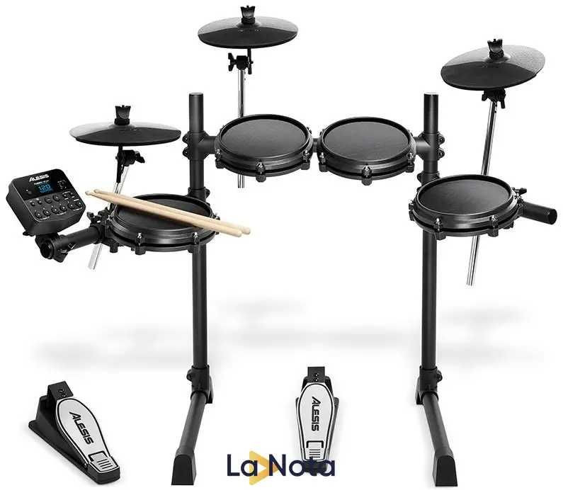 Электронная ударная установка Alesis Turbo Mesh Kit Гарантия в наличии Снежное - изображение 1