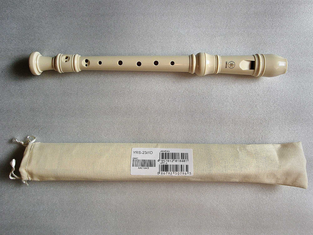 Блокфлейта Yamaha YRS-23 (немецкая система) Новая, для музыкальной школы Снежное - изображение 4