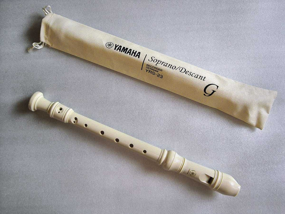 Блокфлейта Yamaha YRS-23 (немецкая система) Новая, для музыкальной школы Снежное - изображение 1