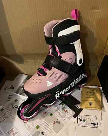Ролики Роллерблейд Microblade G pink Димитров