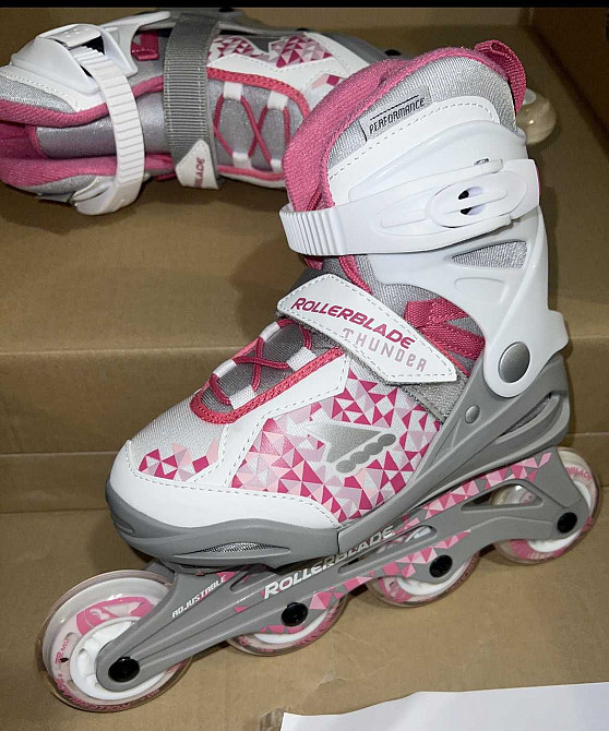 Детские Ролики Rollerblade Thunder G Снежное - изображение 5