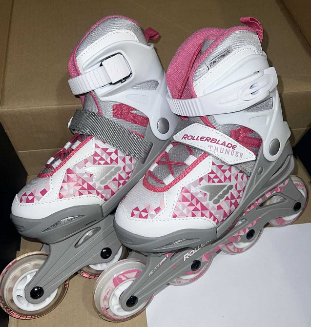 Детские Ролики Rollerblade Thunder G Снежное - изображение 1