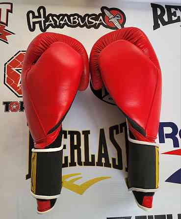 EVERLAST 1910 Classic 14 Oz Боксерские перчатки Оригинал Кожа M Тельманово
