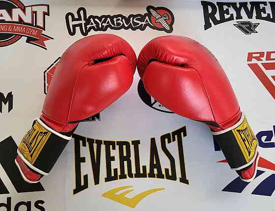 EVERLAST 1910 Classic 14 Oz Боксерские перчатки Оригинал Кожа M Тельманово