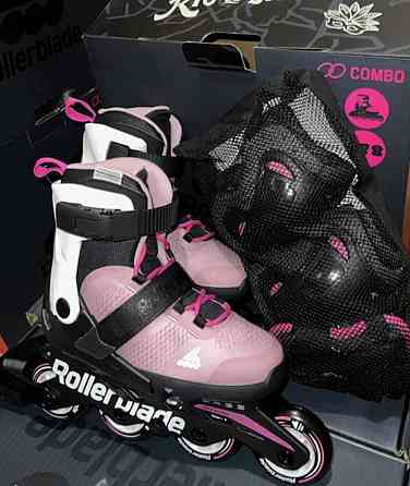 Роликові ковзани + захист Rollerblade Microblade Combo G 2023 Зугрэс