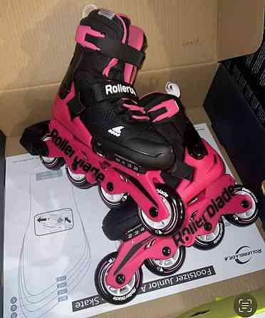Детские ролики на девочек Microblade Combo G Neon/Pink Горловка