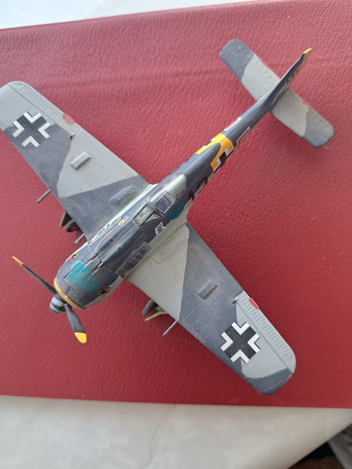 Модель  истребителя второй мировой войны Focke- Wulf Fw 190 Харцызск - изображение 2