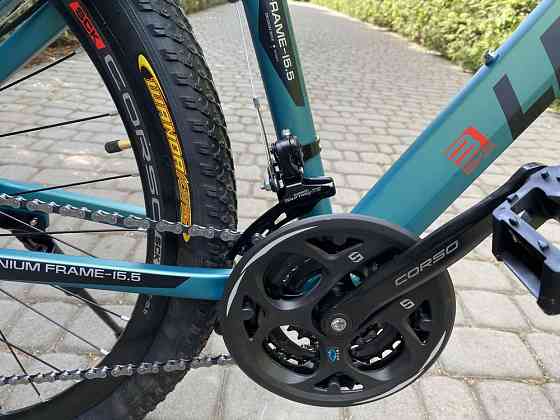 Горный велосипед Corso Legend 27.5 Green Снежное