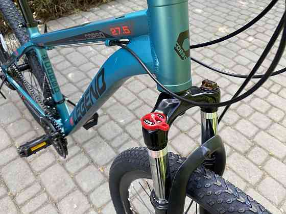Горный велосипед Corso Legend 27.5 Green Снежное