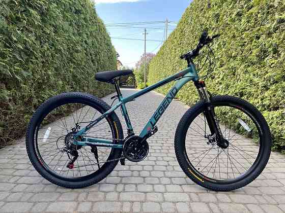 Горный велосипед Corso Legend 27.5 Green Снежное