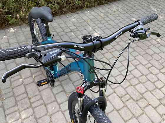 Горный велосипед Corso Legend 27.5 Green Снежное