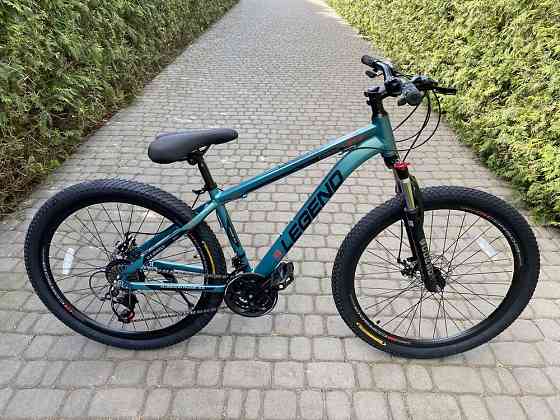 Горный велосипед Corso Legend 27.5 Green Снежное