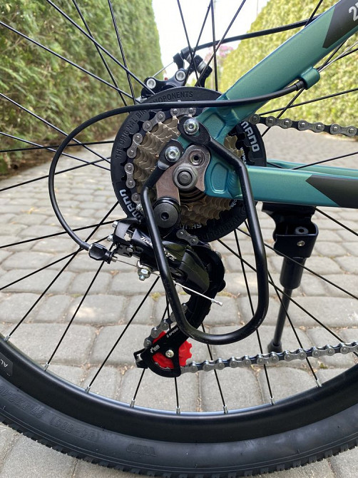 Горный велосипед Corso Legend 27.5 Green Снежное - изображение 7