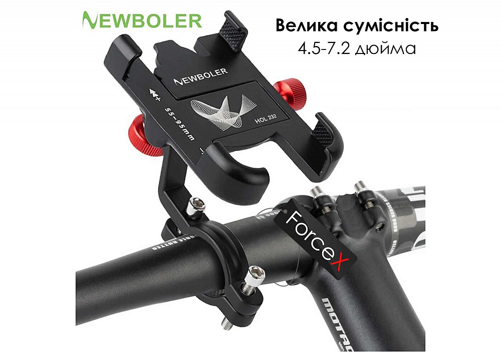 Крепление телефона на руль велосипеда NEWBOLER HOL232 (Гарантия) Енакиево - изображение 1