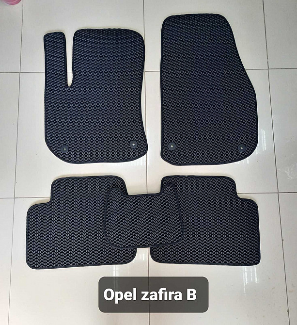 Коврики EVA Текстильные Резиновые для Opel Zafira A B Макеевка - изображение 2