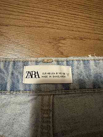 Голубые джинсы Zara хлопок 100% Енакиево