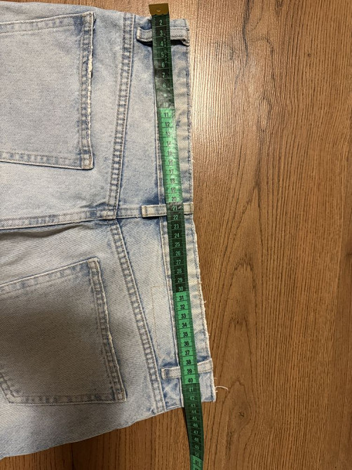 Голубые джинсы Zara хлопок 100% Енакиево - изображение 5