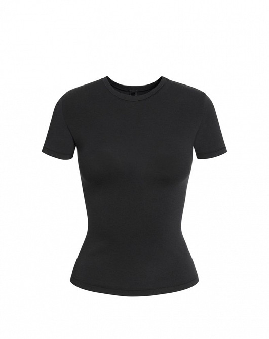 футболка жіноча Skims Cotton Jersey T-Shirt женская Торез - изображение 4