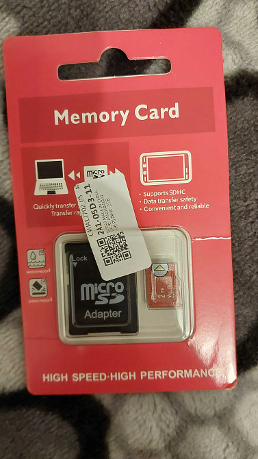 Карта памяти 2 ТБ 512, 1, 62 g micro SD Card 2 терабайти Ясиноватая - изображение 3